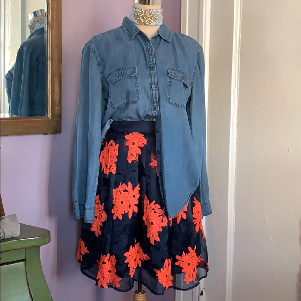 Anthropologie beautiful skirt NWT